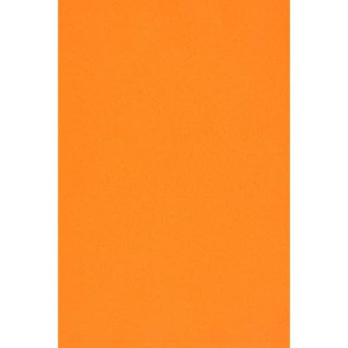 CARTA COLORATA  arancione  80g. 70x100