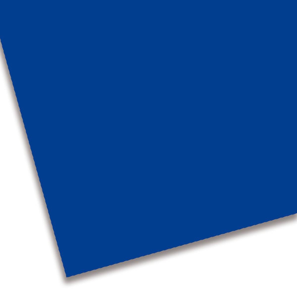 CARTONCINO PLASTIFICATO blu 250g. 70x100