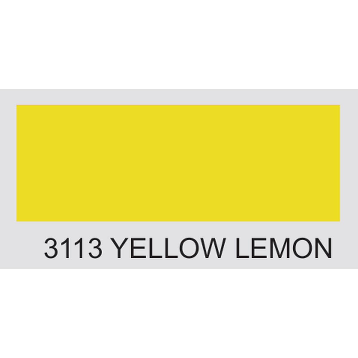 TECMARK Opaca 3113m - mm610 YELLOW LEMON