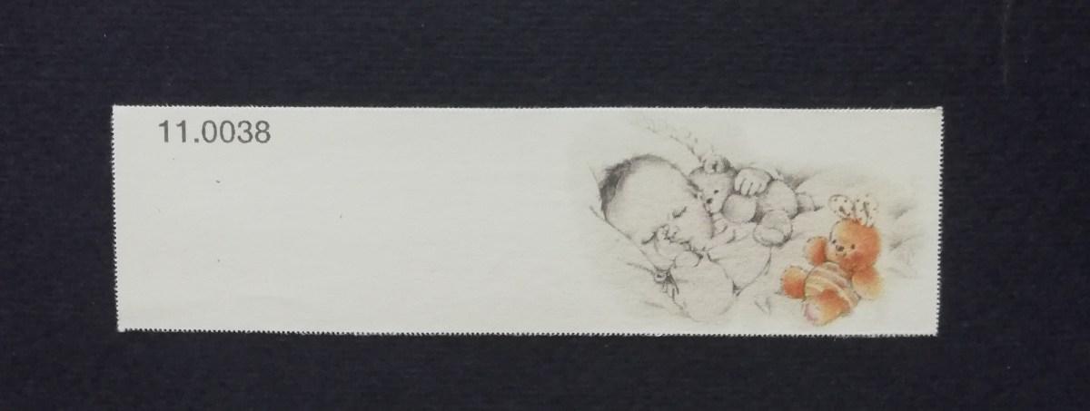 Bigliettini per bomboniera nascite art. 11.0038 in cf. da 100 pz