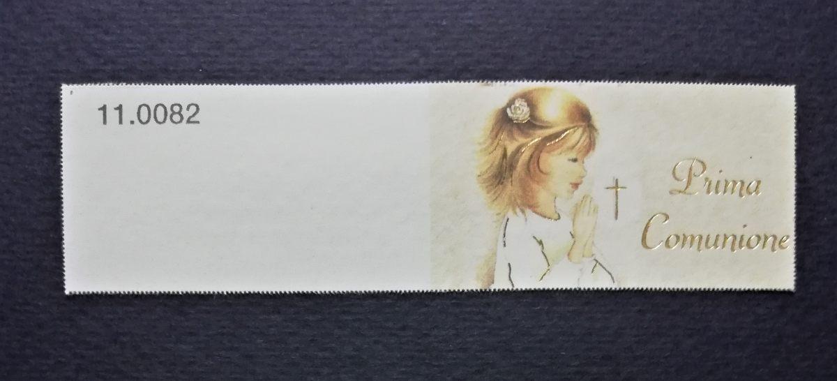 Bigliettini per bomboniera Comunioni art. 11.0082 in cf. da 100 pz