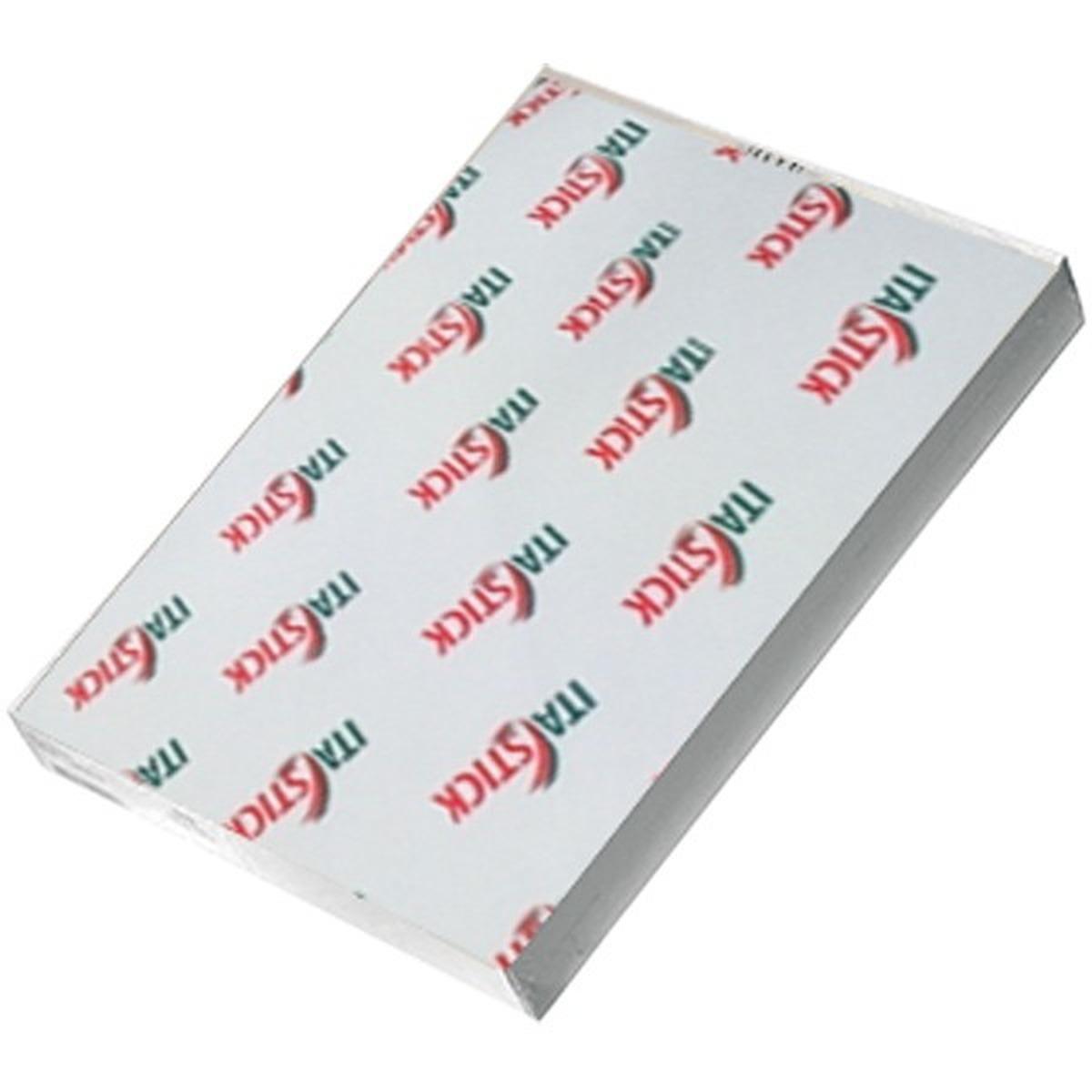Poliestere 33X48cm 50my BIANCO LUCIDO PET