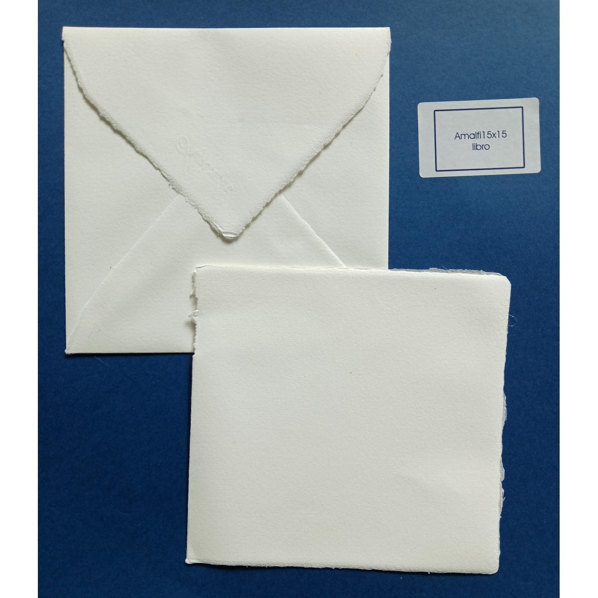 AMATRUDA  Medioevale avorio a libro f.to15x15 con busta