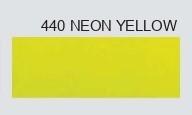 POLI TAPE - FLEX PREMIUM Termoadesivo cod. 440 NEON YELLOW mm.500x1mt.