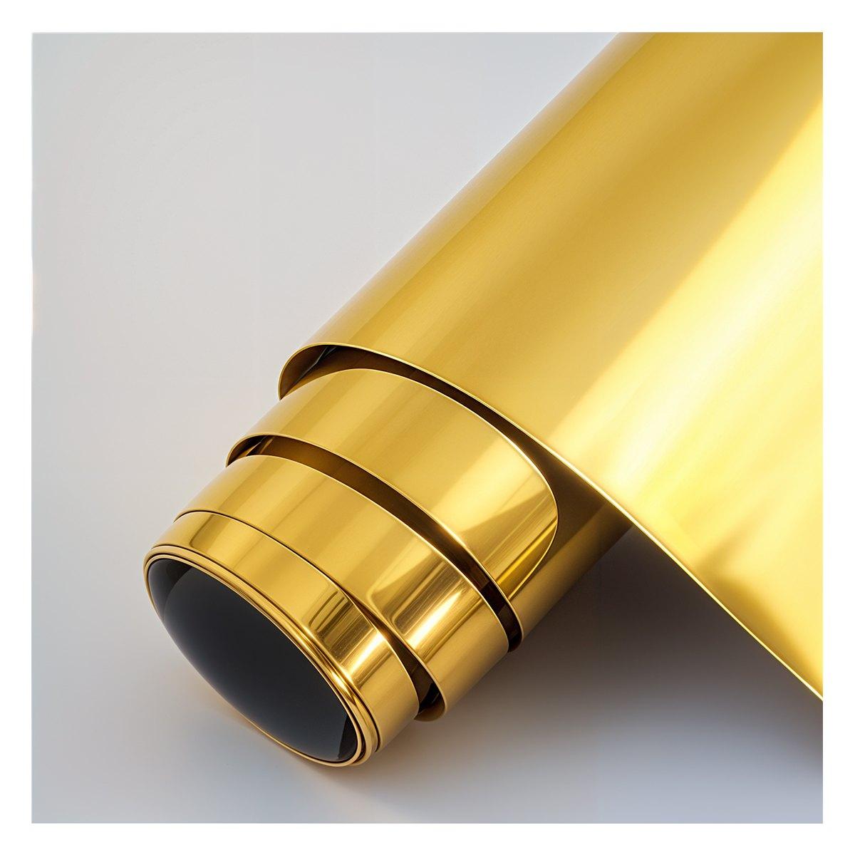 GTF635 PET Specchio, Colore Gold, Mm1000x1mt
