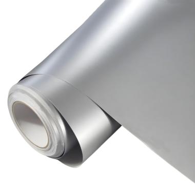 GTF560 PVC Specchio, Colore Silver, mm1000x50mt, Spessore 80 Micron