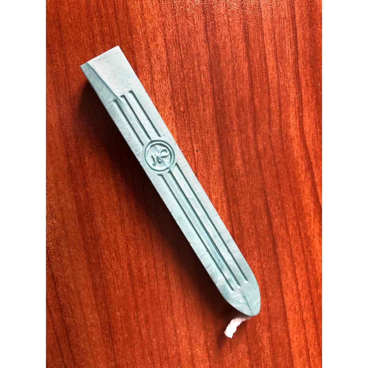 Barretta ceralacca con stoppino colore VERDE ACQUA