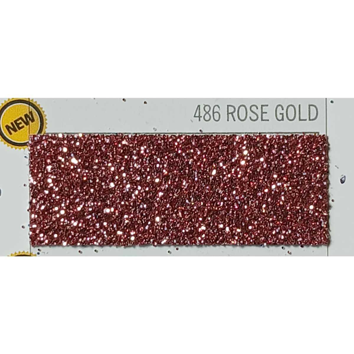 FLEX IMAGE Flex termoadesivo cod. 486 PEARL GLITTER ROSE GOLD mm.500x1mt.