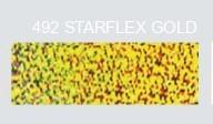 FLEX IMAGE Flex termoadesivo 492 STARFLEX GOLD mm.500x1mt.