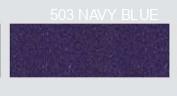 POLI FLOCK PREMIUM 503 Flock termoadesivo di alta qualità NAVY BLUE mm.500x10mt.
