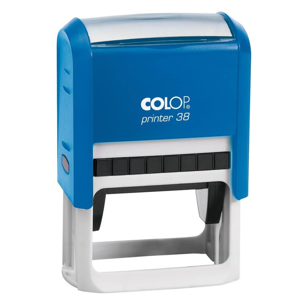 Timbro autoinchiostrante COLOP PRINTER 38, dimensione stampa 33x56mm