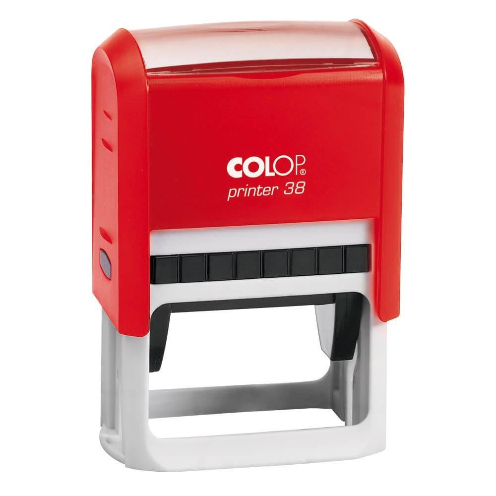 Timbro autoinchiostrante COLOP PRINTER 38, dimensione stampa 33x56mm
