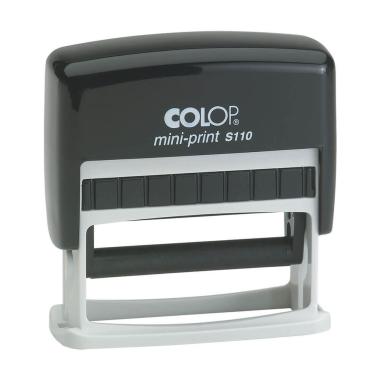 Timbro Autoinchiostrante COLOP PRINTER MINI PRINT S 110, dimensione stampa 8x52mm