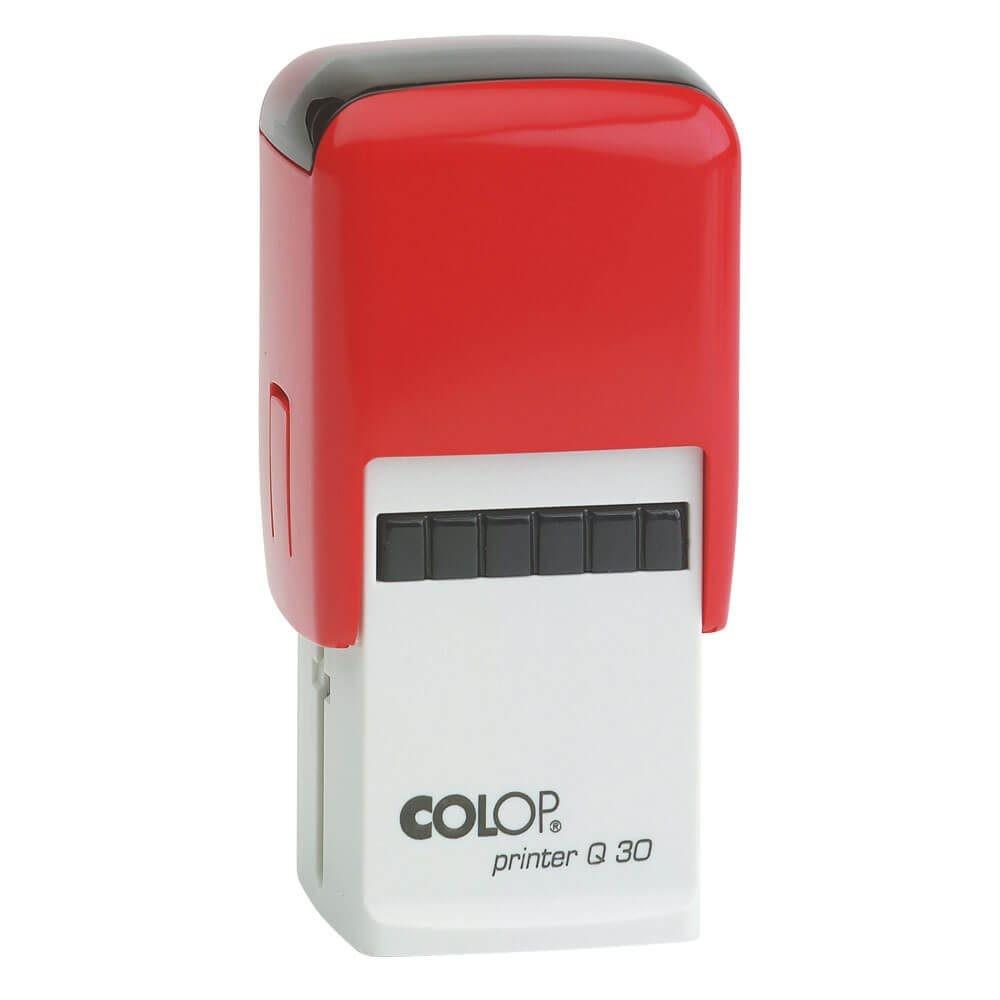Timbro Autoinchiostrante COLOP PRINTER Q 30, dimensione stampa 30x30mm