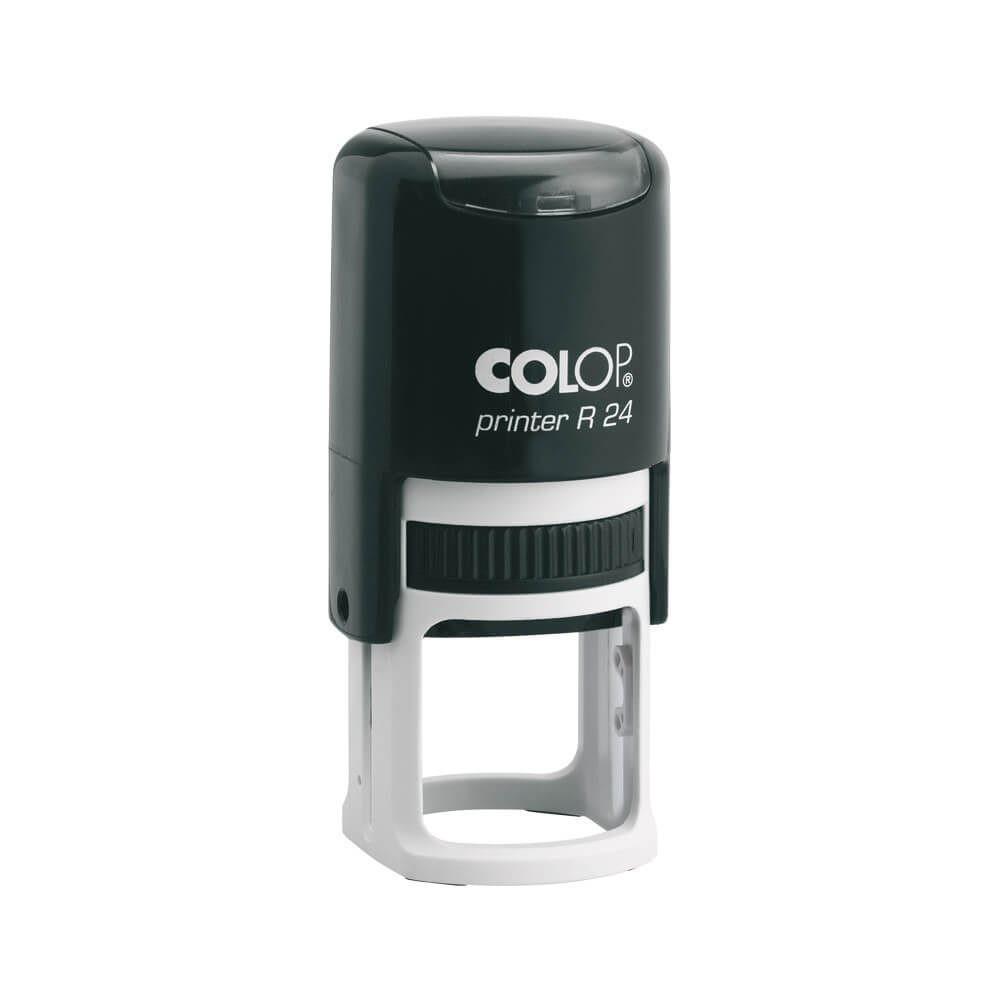 Timbro Autoinchiostrante COLOP PRINTER R 24, dimensione stampa ø 24mm