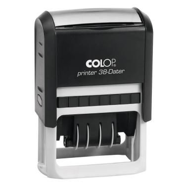 Timbro Autoinchiostrante COLOP PRINTER 38 DATARIO, dimensione stampa 33X56mm