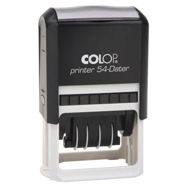 Timbro Autoinchiostrante COLOP PRINTER 54 DATARIO, dimensione stampa 40X50mm