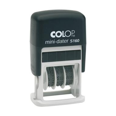Timbro Autoinchiostrante COLOP PRINTER MINI DATER S160 DATARIO, dimensione stampa 5X25mm