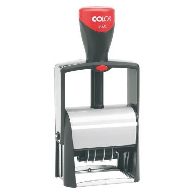 Timbro autoinchiostrante COLOP CLASSIC LINE 2660, dimensione stampa 37X58mm
