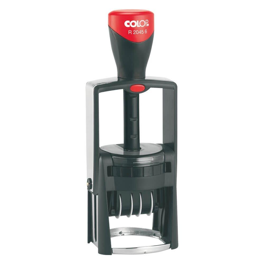 Timbro autoinchiostrante COLOP CLASSIC LINE R 2045 6 DATARIO, dimensione stampa  45mm