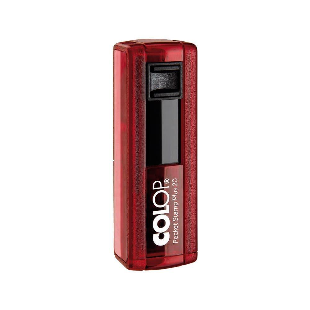 Timbro autoinchiostrante COLOP POCKET STAMP PLUS20, dimensione stampa 14x38mm