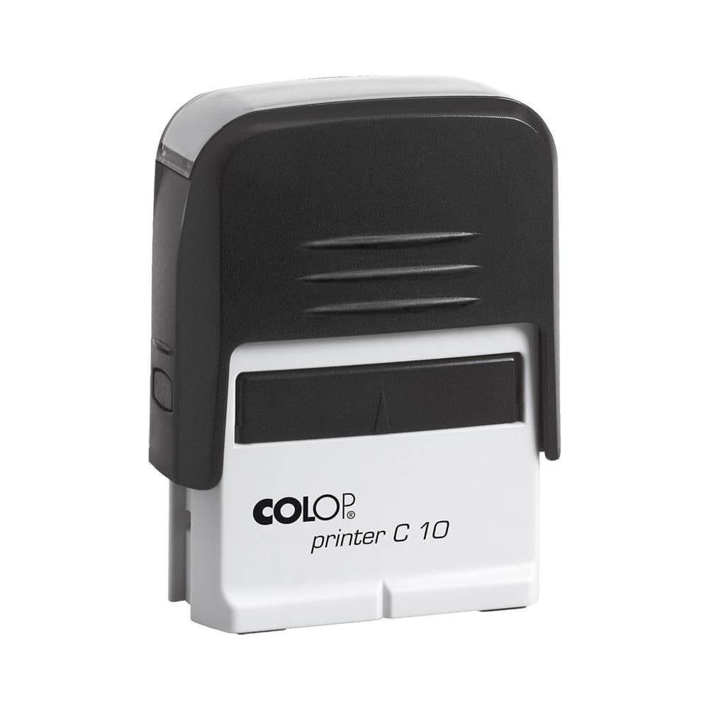 Timbro autoinchiostrante COLOP PRINTER C 10, dimensione stampa 10x27mm