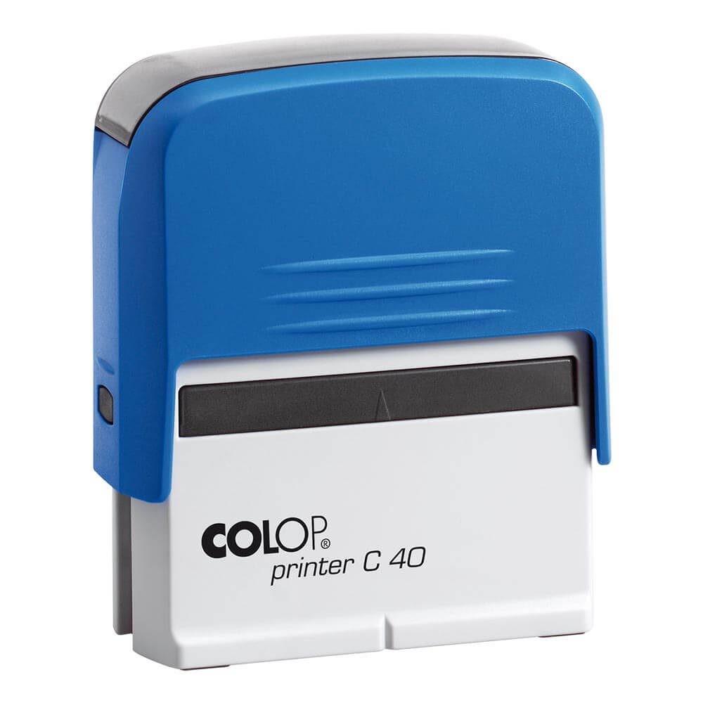 Timbro autoinchiostrante COLOP PRINTER C 40, dimensione stampa 23x59mm
