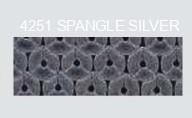 FLEX FASHION 4251 Flex termoadesivo in Poliuretano effetto SPANGLE SILVER mm.500x1mt.