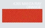 FLEX FASHION 4265 Flex termoadesivo in Poliuretano effetto MANTA RAY ORANGE mm.500x1mt.