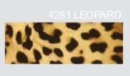 FLEX FASHION 4281 Flex termoadesivo in Poliuretano effetto LEOPARD mm.500x1mt.