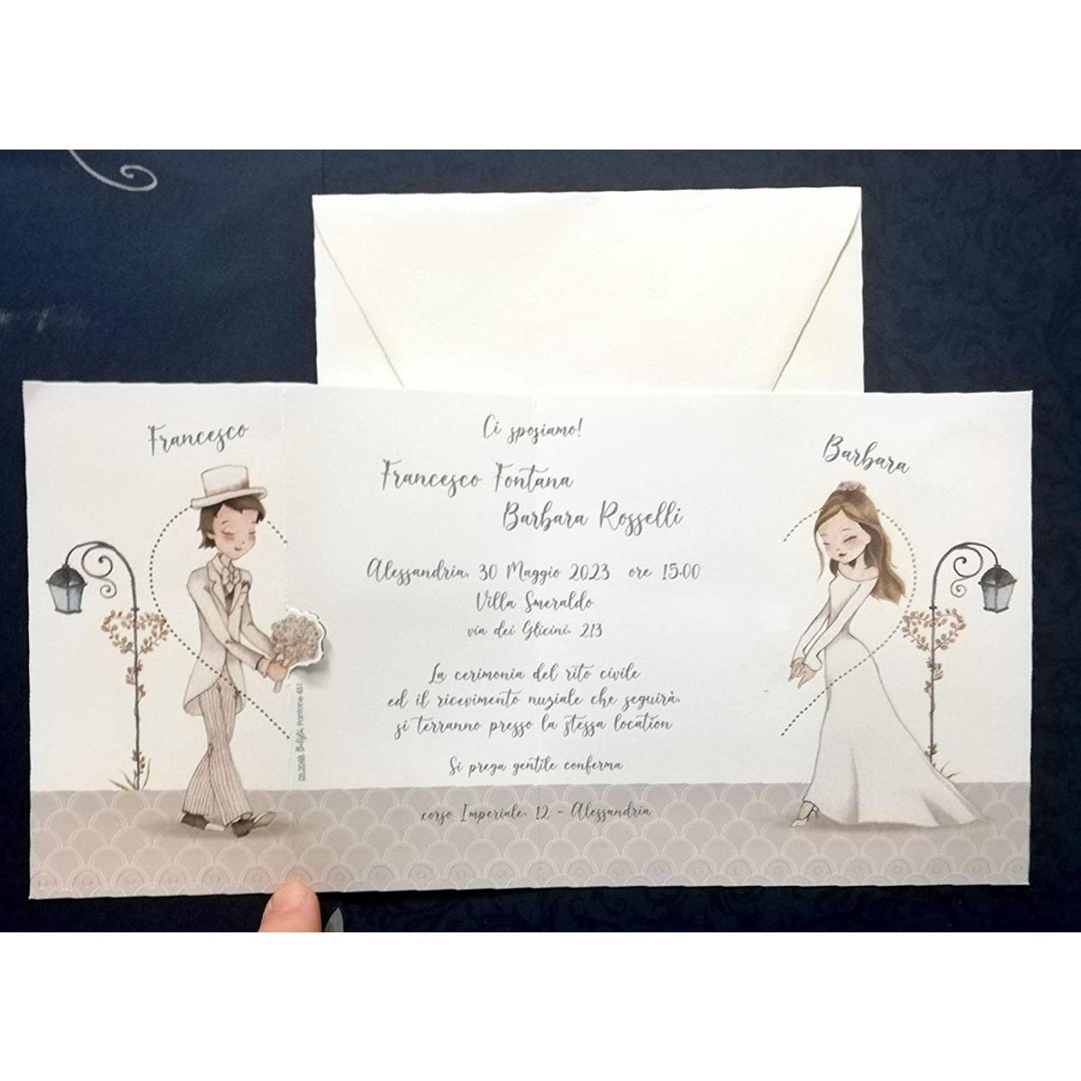 Partecipazione Nozze art. 05.2048