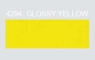 FLEX FASHION cod. 4294 Flex termoadesivo in Poliuretano effetto GLOSSY YELLOW mm.500x1mt.
