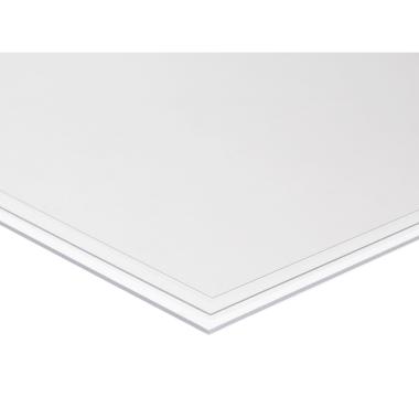 Foglio PCV trasparente lucido spessore 0,3mm - dimensioni 710x920mm