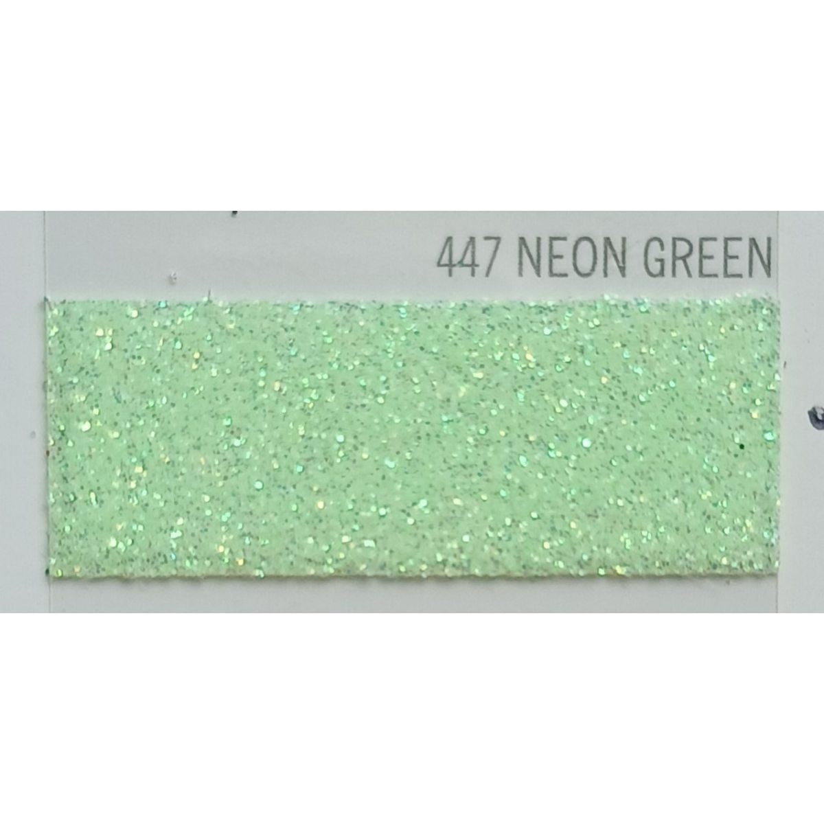FLEX IMAGE Flex termoadesivo cod. 447 PEARL GLITTER NEON GREEN mm.500x1m.