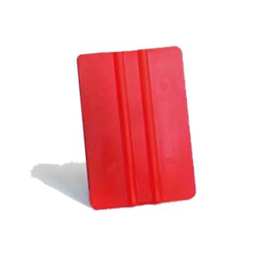 Spatola rossa in plastica dura