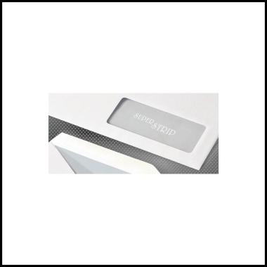 BUSTE superstrip autoadesive con finestra a sinistra 11x23 90g. cf. 500