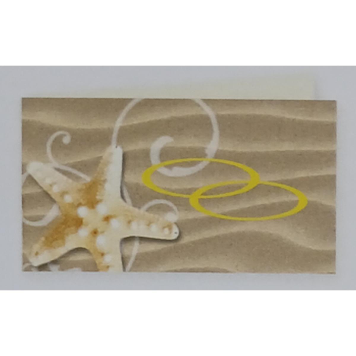 Bigliettini bomboniera 0070 cf. 100 pz. carta avorio