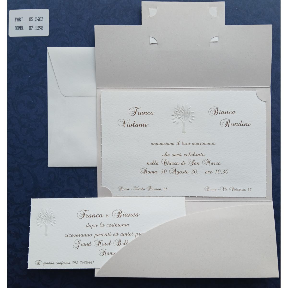 Partecipazioni nozze art. 05.2403