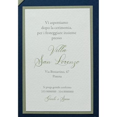 Invito nozze art. INV 0029