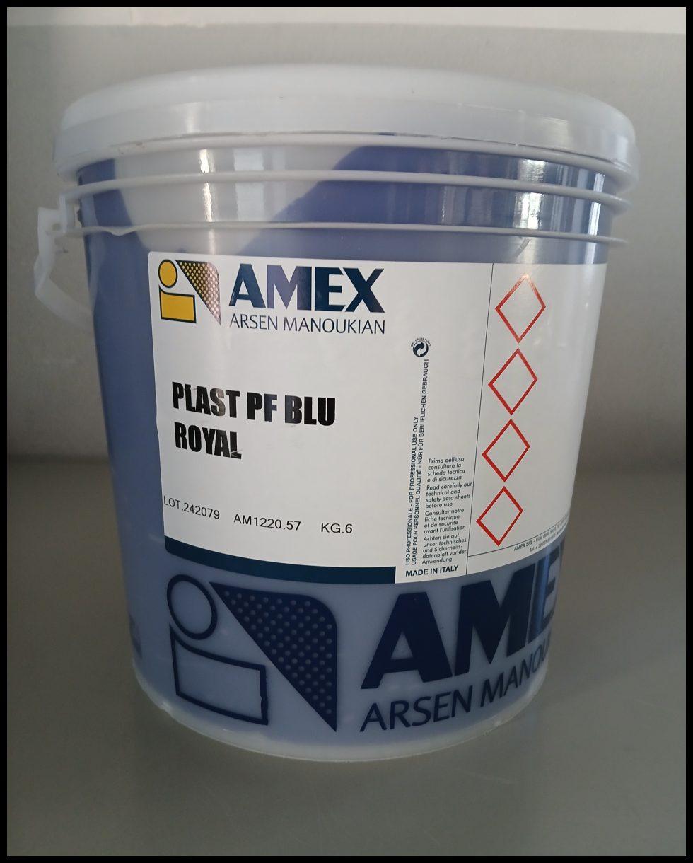 AM1220.57 - PLAST PF BLU ROYAL cf. 6 kg