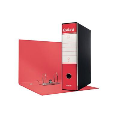 Raccoglitore Essentials G75 - dorso 8 cm - protocollo 23x33 cm - rosso