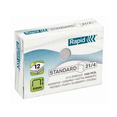 PUNTI RAPID 21/4 (6/4) scatola 1000 pz - compatibili con spillatrice Centra P21