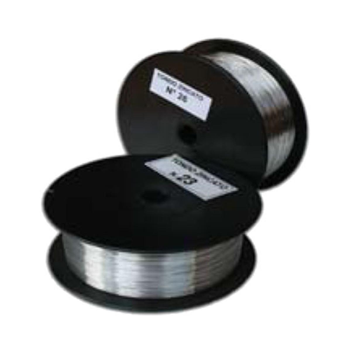 BOBINA WFM25 FILO METALLICO zincato 25 tondo - diam.0,55mm - 2kg